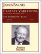 Fantasy Variations on a Theme of Paganini Concert Band sheet music cover